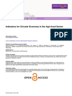 Indicators For Circular Economy in The Agri-Food Sector