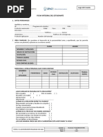 Ficha Integral Del Estudiante 2023 10