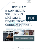 Tema 3 Paquetería y e Commerce. Soluciones Digitales. Diversificación. Correos Market