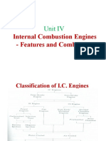 Unit IV & V - I.C. Engine and Combustion