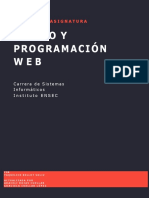 GUIA DE DISEÑO Y PROGRAMACIÓN WEB I - Unidad 1