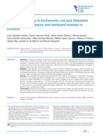 Colistin Resistance in Escherichia Coli and Klebsiella Ecuador