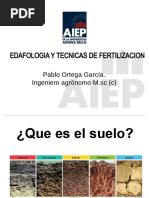 EDAFOLOGIA Y TECNICAS DE FERTILIZACION Clases Oficiales