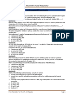 FA2 Accruals and Prepayments