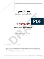 Osmo GSM Tester Manual