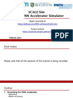 SCALE-Sim Tutorial ASPLOS2021 2 Overview