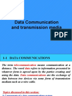 Unit 2 Data Comm and TX Media