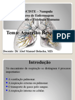 Aula 6 Anatomia e Fisiologia Humana - Aparelho Respiratorio