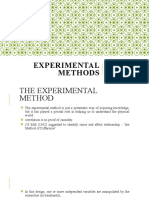  Experimental Methods 