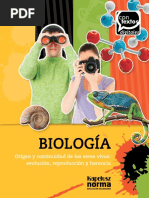 BIOLOGIA Origen y Continuidad de Los Ser