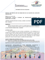 INFORME TÉCNICO Sumilla 3