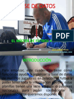 BASE DE DATOS en El Fútbol