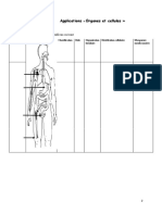 TD 1 Applications Organes Et Cellules : Exercice 1: Compléter Le Tableau Suivant