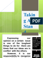 Takingastand PPT