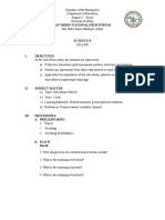 Lesson Plan SubAtomicParticles Science8