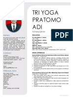 Tri Yoga Pratomo ADI: Purchasing Supervisor