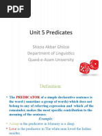 Units - 5 - and 6-Predicates and Refring Expressions - PPSX