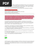 Resolução Do Caso (N2) - AUDITORIA TRIBUTÁRIA E TRABALHISTA