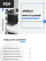 OpenLM License Harvesting