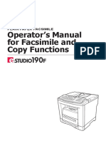 Toshiba 190f User Manual