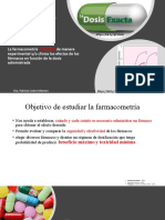 Presentación de Farmacometría