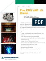 The Ers Var 15 Brake: Electrically Released Brake For Stage & Theater Applications