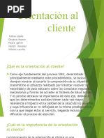 Orientación Al Cliente