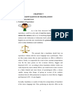 5 Chapter V Equivalence in Translation