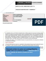 Experiencia de Aprendizaje - #3 - Iii Bimestre 1° Iro