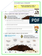 Ficha-Mierc-Comun-Leemos Infografías Sobre La Contaminación Del Suelo Tiempos Verbales