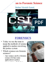 Lecture - 1 Introduction To Forensic Science-1