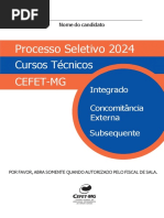 Simulado PRÉ-CEFET 01-2023