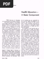 Health Education Wilson