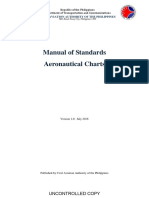 Manual of Standards Aeronautical Charts