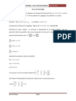 Economie - Exercices Chap1