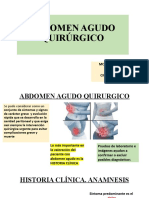 Abdomen Agudo Quirúrgico