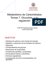 Tema 7. Glucolisis - Regulacion