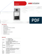 Intercom DS-KV8113-WME1B - Villa-Door-Station - Datasheet - V1.0 - 20220114