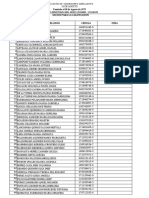 Lista de Socios Actuales