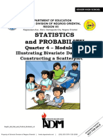 Stat - Prob Q4 Module 6 Illustrating Bivariate Data and Constructing A Scatterplot