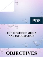 The Power of Media and Information 1