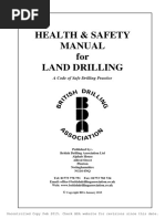 BDA Heath and Safety Manual For Land Drilling