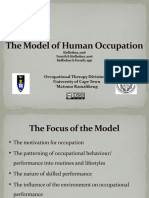 Model of Human Occupation