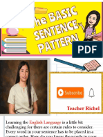 Basic Sentence Pattern