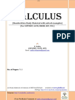 Calculus For Gate Jam Set 143pages49