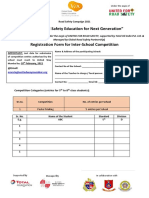 Registration Form - Interschool Competition