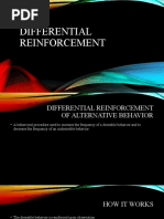 Differential Reinforcement