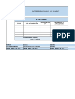 INCO-05-CO-08 Matriz de Comunicación Con El Cliente