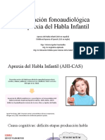 Clase Apraxia Del Habla Infantil 2022