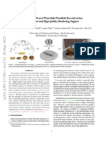 NeuManifold: Neural Watertight Manifold Reconstruction With Efficient and High-Quality Rendering Support